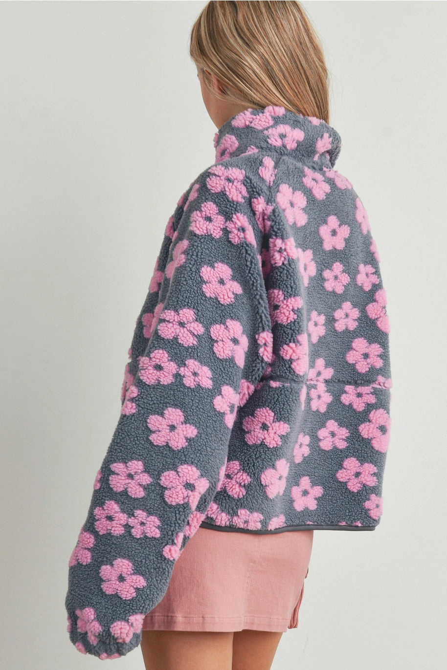 Blooms & Comfort Zip Up