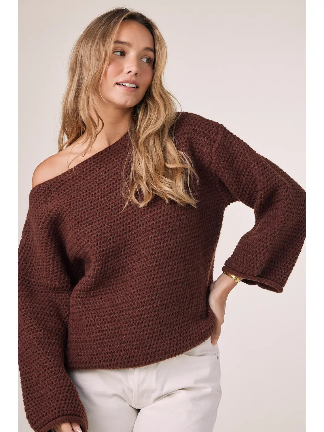 Chocolate Hive Cozy Sweater