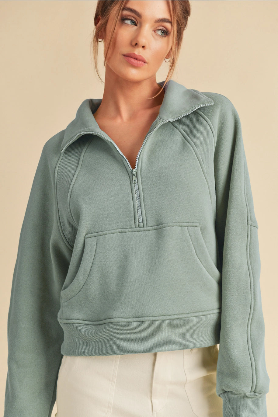 Whispering Breeze Half-Zip